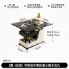 Mesa Lateral de Gabinete para Sofá de Sala de Estar en Casa, Carrito Móvil Plegable de Altura Ajustable, Mesa de Café para Balcón de Apartamento Pequeño, Modelo Nuevo 2026