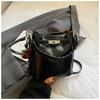 Bolsas Outono Femininas 2025 Bolsa Kelly Couro de Vaca Fosco Fecho Bolsa de Ombro para Ir ao Trabalho Couro Genuíno de Mão Transversal Bolsa Feminina