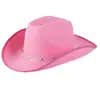 Sombrero de vaquero con remaches de fábrica para venta al por mayor fiesta de Halloween drama actuación teatral sombrero de vaquero occidental