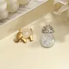 Colgante de Caracola Animal Piña Elefante Acero Inoxidable Resina Empalmada Colgante Accesorios para Pulsera Collar Joyería DIY