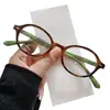 Gafas Pequeñas Estilo Coreano Ojo de Gato para Mujeres Miopes, Disponibles con Lentes Graduados, un Potenciador de Mirada sin Maquillaje, Armazón Grande para Hacer que el Rostro Parezca Más Pequeño, Armazones para Gafas