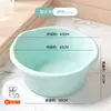 Bacia para Lavar Roupa para Uso Doméstico, Lavatório de Plástico Extra Grande, Bacia para Dormitório, Bacia para Lavar os Pés, Espessada e Durável, Bacia para Banho de Bebê