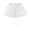 Calças Flare Emagrecedoras, Calças Casuais Versáteis, Shorts Estilosos, Novo Estilo de Verão 2026, Cordão com Franzido, Cor Sólida