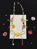 Guayaba de Verano~ Collar de Guayaba con Perlas Estilo Bosque Fresco y Sencillo para Mujer, Único y Estéticamente Agradable, Cadena Dulce y Linda para la Clavícula