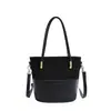 Bolso Pequeño Moda para Mujer Popular Bloque de Color Mate Cesta de Frutas Mini Bolso Cubo Nuevo Bolso de Hombro Cruzado de Alta Gama