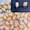 Espetinhos de Frutas Mini Brinquedos de Comida DIY Capa de Celular de Banana Cola de Creme Acessórios de Desenho Fivela de Sapato Acessórios Presilha de Cabelo Mini