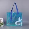 Bolsa de mano láser bolsa de regalo mágica bolsa de plástico transparente TPU personalizada bolsa de mano láser de PVC de colores
