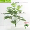 Planta Verde Artificial Pote de Planta Folhas de Costela de Adão Palmeira Areca Planta Falsa Divisória Calha de Flores Caixa de Flores Decoração Interna Externa