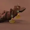Aretes Únicos de "Maquillaje Plateado", Estilo Antiguo, Nueva Chinoiserie, Diseño de Nicho para Caras Cuadradas y Redondas, Aretes a Juego para Cheongsam