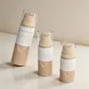 El fabricante procesa botellas de loción de vacío de PP de 5 ml, 10 ml, 15 ml, botellas portátiles de esencia y botellas vacías cosméticas personalizadas