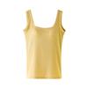 Camisola de Punto Blanca con Cuello en V y Diseño Único, Ropa Exterior de Nicho para Mujer, Estilo Corto con Espalda Descubierta
