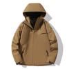 Chaqueta de Montañismo Desmontable 3 en 1 para Hombre y Mujer, a Prueba de Viento, Impermeable y Térmica para Exteriores