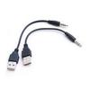 Revolución USB línea de audio 3.5 3.5 a USB 3.5 macho a USB macho línea de conversión línea de datos línea de conexión