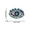 Serie Ojo de Perlas Bordado de Perlas Ojo del Diablo Parche Aplicación para Zapatos, Sombreros, Accesorios, Accesorios de Ropa, Parche Aplicación