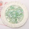 Pulsera de Perlas de Vidrio de Color Mixto, Cuentas de Arroz Redondas, Cadena para Teléfono, Pulsera, Collar, Joyería Hecha a Mano para Bricolaje
