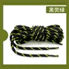 Cordones para Botas de Senderismo al por Mayor de Fábrica, Redondos Engrosados para Botas Martin, Zapatos de Exterior, Botas, Cordones de Zapatos de Senderismo Coloridos Negros y Blancos