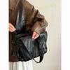 Bolso Tote Retro de Alta Gama Sense Niche para Mujer, Nuevo, Gran Capacidad, Piel Suave, Bolso de Hombro Portátil, Bolso Buse Versátil