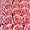 Fábrica de Origen Flor de Jabón de Tres Capas con Base Cabeza de Flor Rosa Simulada Flor de Agua Flor de San Valentín Cabeza de Flor Preservada