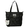 Mochila Personalizada Estilo Girly para Niñas, Mochila de Dibujos Animados de Niña con Estrellitas, Set de Dos Piezas de Gran Capacidad para Estudiante