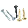 Clavos Galvanizados para Drywall, Tornillos Autoperforantes de Alta Resistencia, Tornillos para Madera de Cabeza Avellanada Phillips, Tornillos para Pladur