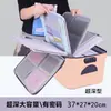 Portatarjetas de Viaje Impermeable, Bolso para Documentos, Bolsa de Almacenamiento de Documentos de Certificado Doméstico de Gran Capacidad, Organizador de Archivos, Bolso para Tarjetas y Pasaportes