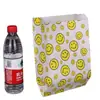 Saco Acordeão à Prova de Óleo para Frango Frito Sacola de Papel Grau Alimentício Sacola de Embalagem para Lanches Sacola de Papel para Coxas e Asas de Frango Frete Grátis