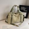 Bolsa de viagem de ombro único diagonal de grande capacidade para fitness transfronteiriço, bolsa de armazenamento, bolsa tote para atacado, bolsa de bordo
