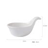 Vajilla de cocina plato de cerámica blanco puro plato para semillas de pescado plato para salsa plato para condimentos varios plato para vinagre estilo japonés coreano