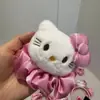 Lazo para el Cabello Dulce Lindo de Niña KT Cuerda de Cabello Colorida de Dibujos Animados Accesorios para el Cabello Lazo para el Cabello de Dibujos Animados hellokitty