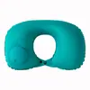 Fabricante Original Almohada Inflable en Forma de U Se Puede Personalizar Logo Regalo Evento Venta al por Mayor Portátil Viaje Almohada para Cuello Almohada Inflable