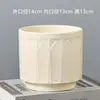 Vasos de Cerâmica Específicos para Orquídeas Phalaenopsis Grandes e Pequenas, Adequados para Plantas Pendentes, Árvores da Fortuna, Plantas Verdes e Suculentas, com Prato para Uso Doméstico