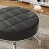 Taburete Bajo con Ruedas para Belleza Impecable, Taburete Pequeño con Ruedas Universales para Niños, Uso en Casa para Niños Pequeños, Taburete Redondo Simple de Moda Silencioso con Ruedas