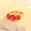 Anillo Abierto Geométrico de Lujo Ligero Personalizado con Diamantes para Mujer, Diseño de Nicho Estilo Ins Europeo y Americano, Anillo Único para el Dedo Índice, Versátil
