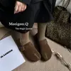 Zapatos Birkenstock de suela gruesa para aumentar la altura para mujer, modelo nuevo popular en redes sociales, zapatos Mary Jane de corte bajo versátiles retro para mujer, principios de otoño de 2026