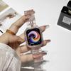 Adequado para Apple 678910 Conjunto de Capa com Pulseira Escada a Laser iWatch Colorido Brilhante Pulseira Capa Protetora