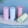 ¡Guau, Caja de Pañuelos Cilíndrica para Coche Color Morandi, Caja de Servilletas de Barra Personalizada, Caja de Pañuelos Publicitaria, Estilo Cubo Hecha a Medida, Imprimible