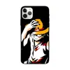 16 Funda de Teléfono One Piece Luffy 17 Adecuada para Apple 14 Pro Max Funda Protectora 13 Funda Suave de Cobertura Total 15 Antihuellas