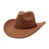 Amazon Aliexpress Outono e Inverno Cintos Masculinos e Femininos Top Coração de Pêssego Chapéu de Lã de Aba Larga Chapéu de Cowboy Chapéu de Jazz