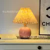 Lámpara de Mesa Retro Plegada, Estudio, Dormitorio, Luz de Noche, Decoración Romántica de Escritorio, Lámpara de Mesita de Noche Atmosférica con Protección Ocular, LED