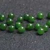 Cuentas de Jaspe Calcedonia Natural Cuentas Sueltas Cuentas Sueltas de Jade Hetian Verde Pulsera Tejida a Mano DIY Collar Cadena de Suéter