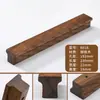 Manijas de Madera de Nogal, Gabinetes de Cajones de Madera Maciza, Puertas de Gabinete de Madera, Manijas de Armario de Madera Natural, Gabinetes de Madera, Minimalista Estilo Japonés