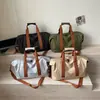 Bolsa de viaje expandible para viajes cortos, bolsa de mano para el día a día, bolsa de gran capacidad, bolsa para deportes, yoga, baile y fitness