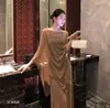 Conjunto de Duas Peças Estilo Old Money de Verão para Mulheres: Xale Elegante e Suave + Vestido Camisola, Caimento Solto, Conjunto Emagrecedor e Estiloso