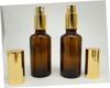 Botella de spray subenvasado para aceites esenciales de vidrio color té, bomba de presión para emulsión, botella vacía oscura, portátil, pulverizador fino, regadera, botella para desinfección con alcohol