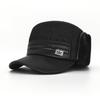 Gorros de Invierno para Personas Mayores, Gorros para Hombres de Mediana Edad y Personas Mayores, Gorros de Algodón, Gorros Gruesos y Cálidos con Protección para los Oídos para Personas de Mediana Edad, Ala Ancha para Protección contra el Frío