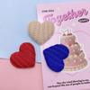Nueva versión coreana de otoño e invierno con forma de corazón de lana DIY accesorios para el cabello accesorios para ropa bufanda accesorios fabricantes al por mayor