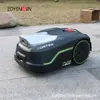 Robot Cortacésped Eléctrico Controlado Remotamente, Cortacésped de Cuatro Ruedas Todo Terreno, Robot Cortacésped para Protección de Taludes de Río y Jardín V600