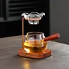 Accesorios estante para fugas de té de pera taza de presentación filtro de té filtro de té integrado juego de té compartimento de té embudo estante colador de té