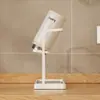 Portavasos de Drenaje de Doble Capa Boca Abajo de Alta Gama para Escritorio Mesa Lateral de Aspecto Elegante Almacenamiento Colgante de Cocina Pequeño Estante Estantería de Almacenamiento