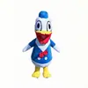 Fantasia inflável de mascote do Pato Donald, fantasia de desenho animado para adultos, fantasia inflável para eventos de inauguração e apresentações